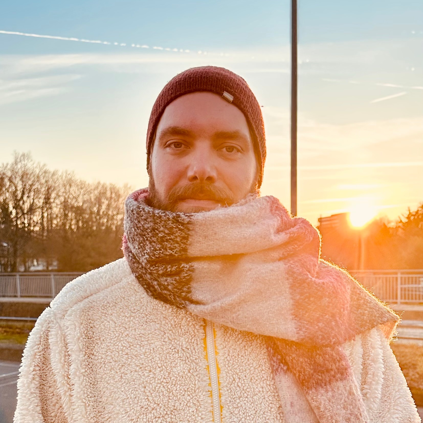 Jeldo on a sunny winter day near Bonn.
